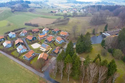 Naturlandschaft in der Nähe des Ferienhauses