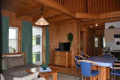 TV/Unterhaltungsangebot in der Unterkunft Ferienhaus Nr 13A2, Feriendorf Hagbügerl, Bayr Wald