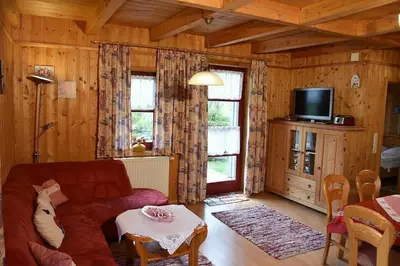 TV/Unterhaltungsangebot in der Unterkunft Ferienhaus Nr 7A3, Feriendorf Hagbügerl, Bayr Wald