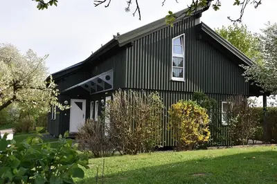 Ein Garten an der Unterkunft Ferienhaus Nr 8D, Feriendorf Hagbügerl, Bayr Wald