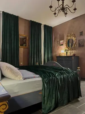 Ein Bett oder Betten in einem Zimmer der Unterkunft Luxus Design Apartments