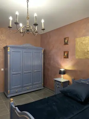 Ein Bett oder Betten in einem Zimmer der Unterkunft Luxus Design Apartments