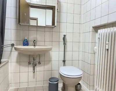 Ein Badezimmer in der Unterkunft SAD161 - Gut geschnittene Monteurwohnung mit Balkon
