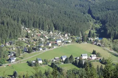 Naturlandschaft in der Nähe der Ferienwohnung