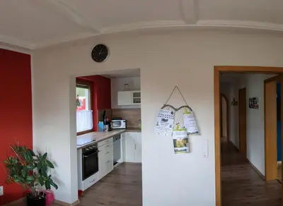 Küche/Küchenzeile in der Unterkunft Ferienhaus Hilde