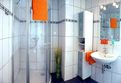 Ein Badezimmer in der Unterkunft Hotel Heissinger