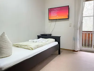 Ein Bett oder Betten in einem Zimmer der Unterkunft SAD171 - Monteurappartement in super Lage