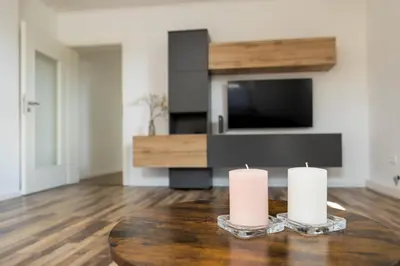 TV/Unterhaltungsangebot in der Unterkunft Schöne Ferienwohnung in Oberkotzau am Fichtelgebirge