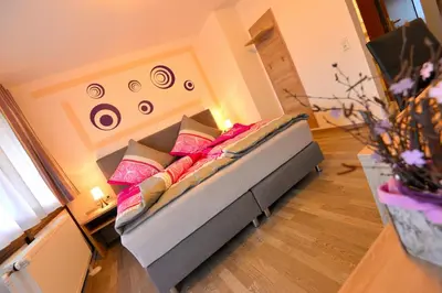Ein Bett oder Betten in einem Zimmer der Unterkunft Das Arni´s