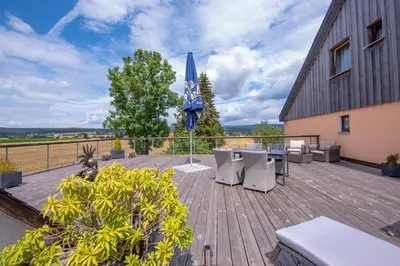 Ein Balkon oder eine Terrasse in der Unterkunft Das Arni´s