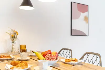 Essen in der Ferienwohnung oder in der Nähe