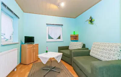 TV/Unterhaltungsangebot in der Unterkunft Ferienhaus Hangweg P