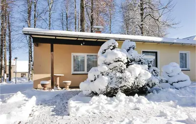 Ferienhaus Hauptstrasse B im Winter