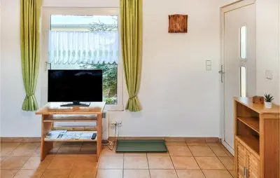 TV/Unterhaltungsangebot in der Unterkunft Ferienhaus Hauptstrasse B