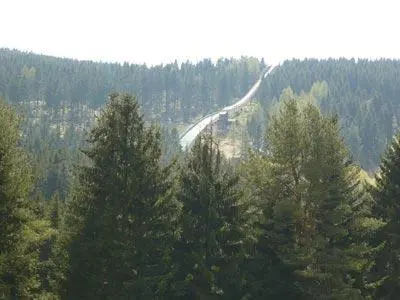Naturlandschaft in der Nähe des Hotels