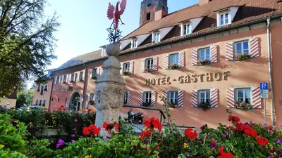 Das Gebäude in dem sich das Hotel befindet