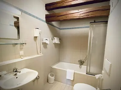 Ein Badezimmer in der Unterkunft Meister BÄR HOTEL Ostbayern