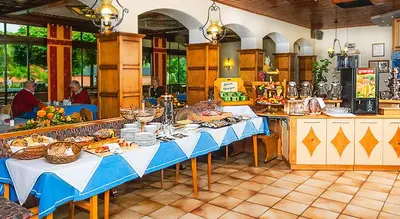 Essen im Hotel oder in der Nähe