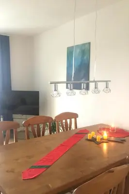 TV/Unterhaltungsangebot in der Unterkunft Ferienwohnung Keilbergblick