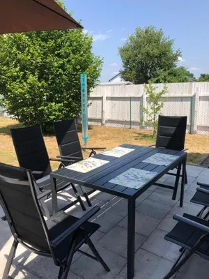 Ein Patio oder anderer Außenbereich in der Unterkunft Konnis FerienHaus