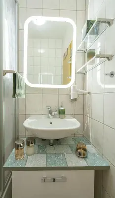 Ein Badezimmer in der Unterkunft Kerkermeister Pension