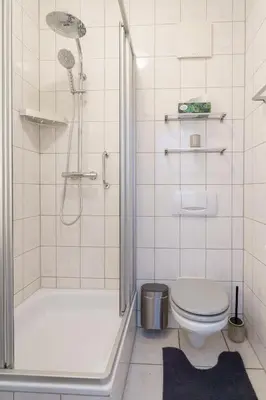Ein Badezimmer in der Unterkunft Kerkermeister Pension