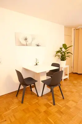 Grundriss der Unterkunft Studio Apartment - zentral mit Parkplatz - Balkon