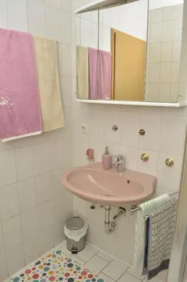 Ein Badezimmer in der Unterkunft Ferienwohnung Elisabeth
