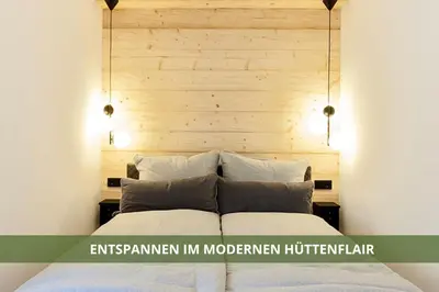 Ein Sitzbereich in der Unterkunft Die Fichtelsuite 1-6 Pers Ferienwohnung nahe Ochsenkopf Süd 800m in Fleckl