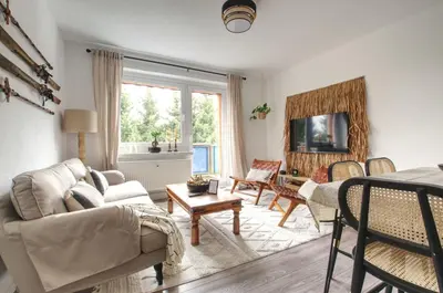 TV/Unterhaltungsangebot in der Unterkunft Erzgebirge Suite Bergruhe