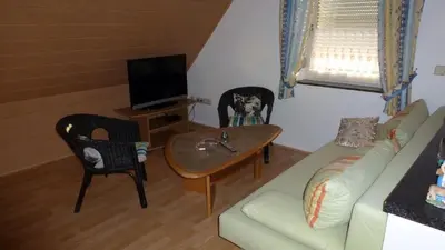 TV/Unterhaltungsangebot in der Unterkunft Ferienwohnung Irene