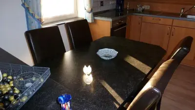 Küche/Küchenzeile in der Unterkunft Ferienwohnung Irene