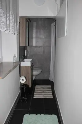 Ein Badezimmer in der Unterkunft WILA Enchenreuth