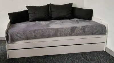 Ein Bett oder Betten in einem Zimmer der Unterkunft WILA Enchenreuth