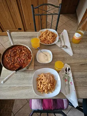Essen im Ferienhaus oder in der Nähe