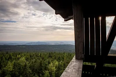 Naturlandschaft in der Nähe der Ferienwohnung