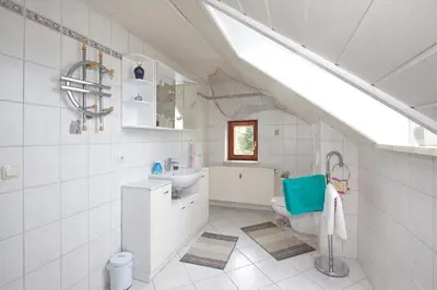 Ein Badezimmer in der Unterkunft Ferienwohnungen Göbler