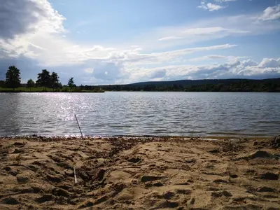 Naturlandschaft in der Nähe des Ferienhauses