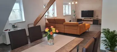 TV/Unterhaltungsangebot in der Unterkunft Sonnenblick Rittersgrün I