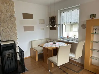 Küche/Küchenzeile in der Unterkunft Wunderschöne Ferienwohnung in Nagel am See