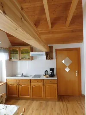 Küche/Küchenzeile in der Unterkunft Haus Eugen
