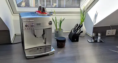 Küche/Küchenzeile in der Unterkunft Ferienwohnung 360°