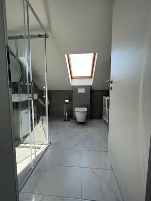 Ein Badezimmer in der Unterkunft Die Loft