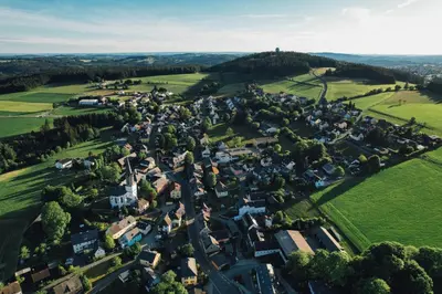 Naturlandschaft in der Nähe der Ferienwohnung