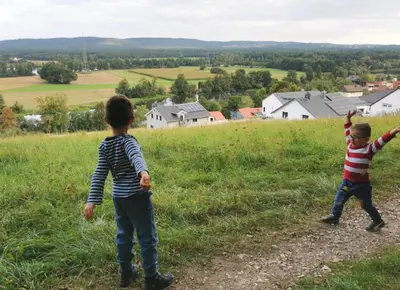 Naturlandschaft in der Nähe der Ferienwohnung