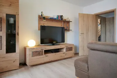 TV/Unterhaltungsangebot in der Unterkunft Ferienwohnung Patermann