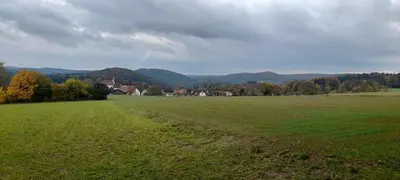 Naturlandschaft in der Nähe der Ferienwohnung