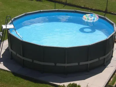 Der Swimmingpool an oder in der Nähe von Fewo Böhmerwaldblick