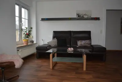Ein Sitzbereich in der Unterkunft Fewo Bauer