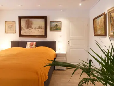 Ein Bett oder Betten in einem Zimmer der Unterkunft Holiday Home Grenzenlos by Interhome